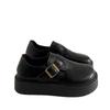 Fashion commuter platform small leather shoes women's new autumn versatile skirt height-increasing Mary Jane shoes
