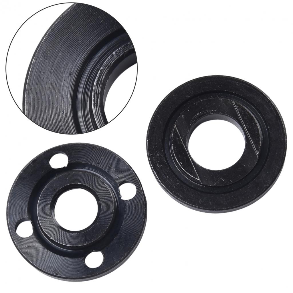 Angle Grinder Pressure Plate Inner Outer Flange Nut Set Strong and Sturdy Tools