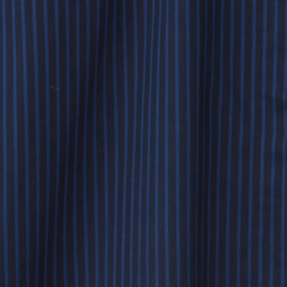 Champion Cotton Long Sleeves and Navy Blue Women's 100% Loungewear, Pants, Yarn-Dyed Satin,