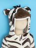 Baby Cute Animal Jumpsuit Hooded 3D Tail Long Sleeve Zip Up Cosplay Homewear