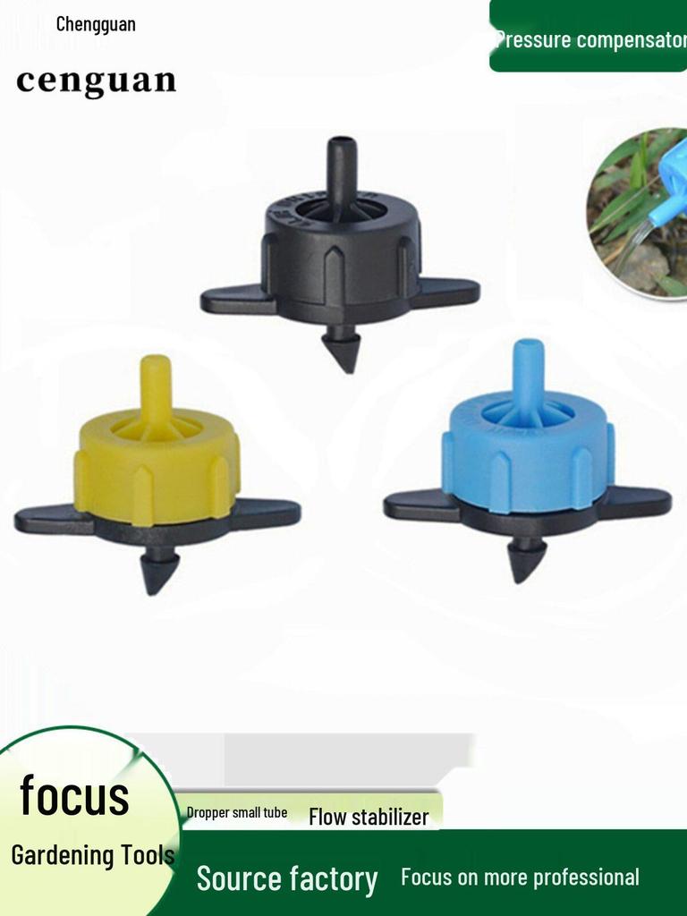 2L/4L/8L Drip Head Flow Regulator for Home Garden Irrigation