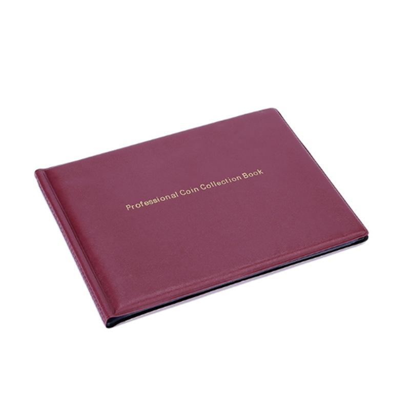 1 Piece Coin Collection Holder Album 120/240 Pockets Coin Collection Book Commemorative Coin Organizer Storage