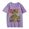 Kawaii Cat Ramen Anime T Shirt Men Women Oversized 100% Cotton Hot Sale Short Sleeve Summer Print  FASHION Unisex Plus Size Tops