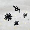 Halloween  Nail Accessories Dark Style Cartoon Resin Accessories Handmade DIY Nail Decoration,Wearing Accessories