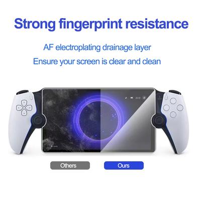 Tempered Film 9H Hardness Tempered Glass Film 0.33mm Ultra Clear Protective Film Anti-Fingerprint Bubble for PlayStation Portal