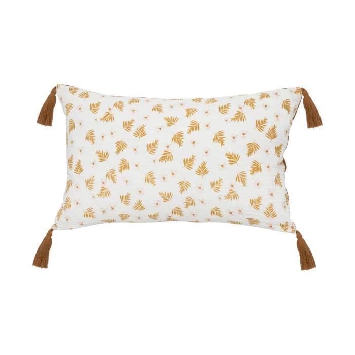 Coussin - Canelle - 30 X 50 Cm - Gaze De Coton - Intérieur - Oeko-Tex®