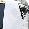 Gloss Black Rear Side Window Shutter Louver Cover For VW Golf 7 MK7 2013-