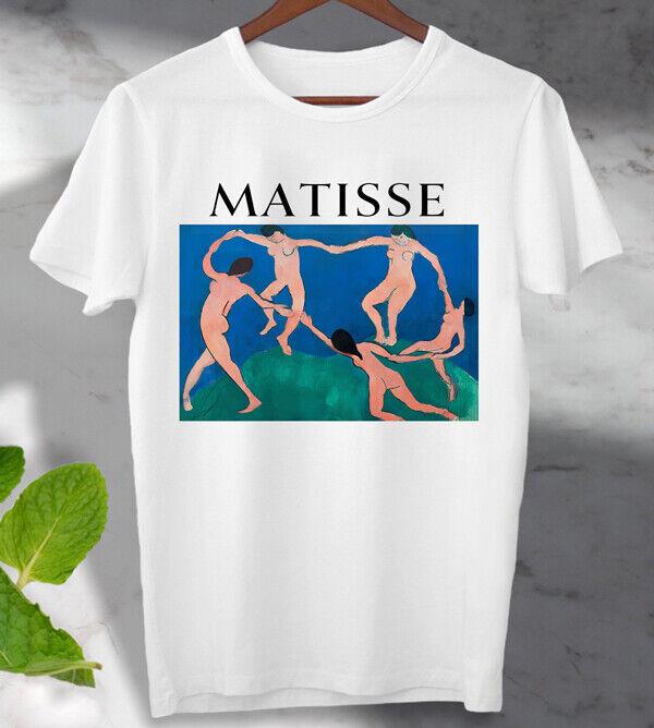 

Матисс Танец Искусство Живопись Рисунок Футболка Топ Подарочная Футболка 4XL