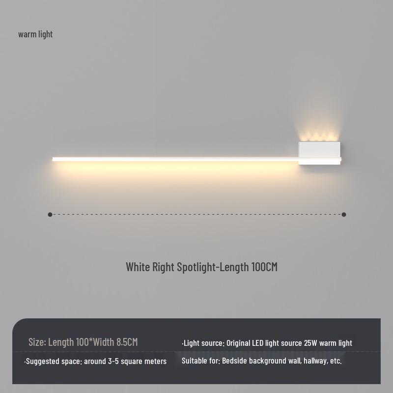 2025 Minimalist Strip Wall Light for Living Room & Bedroom