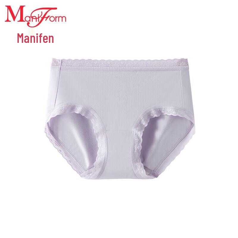 Maniform Women s Cotton Mid-Waist Anti-Bacterial Briefs L