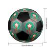 Morocco National Football Logo Size 5 Soccer Ball, Machine-Stitched PVC, Durable & High Bounce, All Ages Fit, Fan Merchandise, Matches & Outdoor Use.
