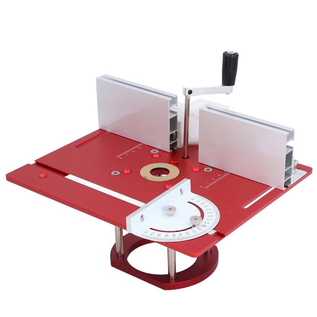 Router Lift Base Aluminum Alloy Height Manual Router Table Lift System for Woodworking Machinery