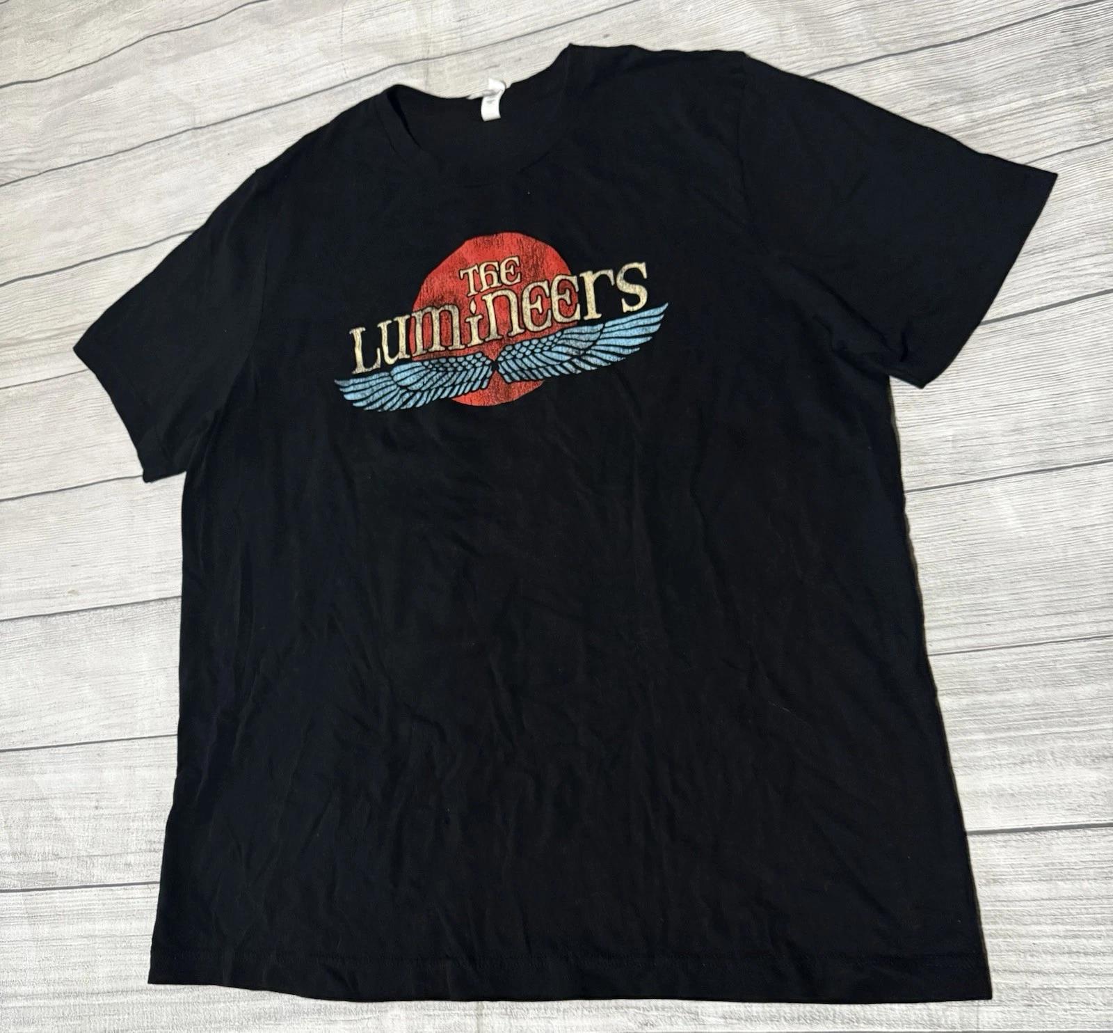The Lumineers Tour 2022 T Shirt Size 2XL Rock Band Music 2XL