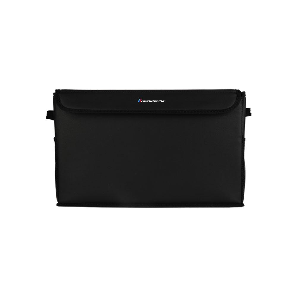 Geantă de depozitare pliabilă pentru portbagajul mașinii din piele PU, cutie de camping pentru BMW M Performance E46 E90 E60 E39 E87 E36 F20 E92 Accesorii auto