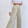 2026 New High-Waist Corduroy Pants, Women's Split Hem & Color Block Casual Trousers for Autumn Winter