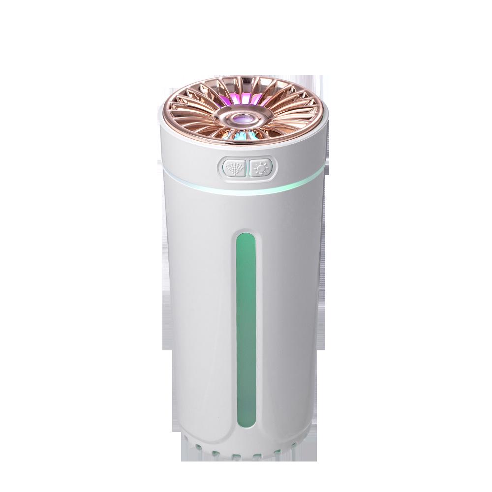 Car Humidifier & Air Purifier Aroma Diffuser with Interior Light & Odor Eliminator