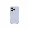 Magnetic Wave Texture Liquid Silicone Case IPhone 16 Pro Max 15 Series Slim Shockproof Pure Color Cover