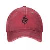 Minimal Snake Baseball Cap Anime Hat Hats Trucker Cap Hat For Men Women'S