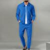 Abito due pezzi, abbigliamento sportivo da uomo, abito casual da uomo popolare per giovani, abito sportivo casual da uomo