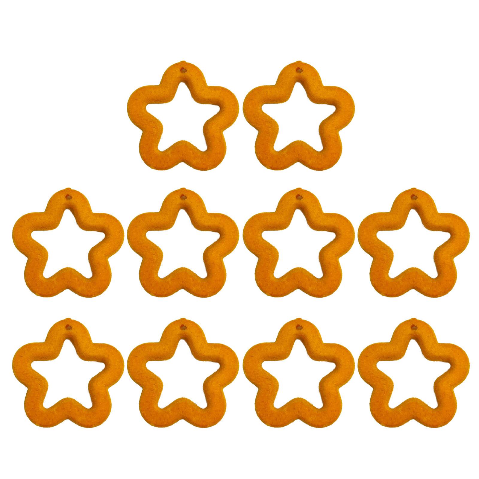 

Набор акриловых бусин 10 шт. Свободные полые пятиконечные бусины-звезды Бусины для изготовления браслетов дружбы Ювелирная фурнитура