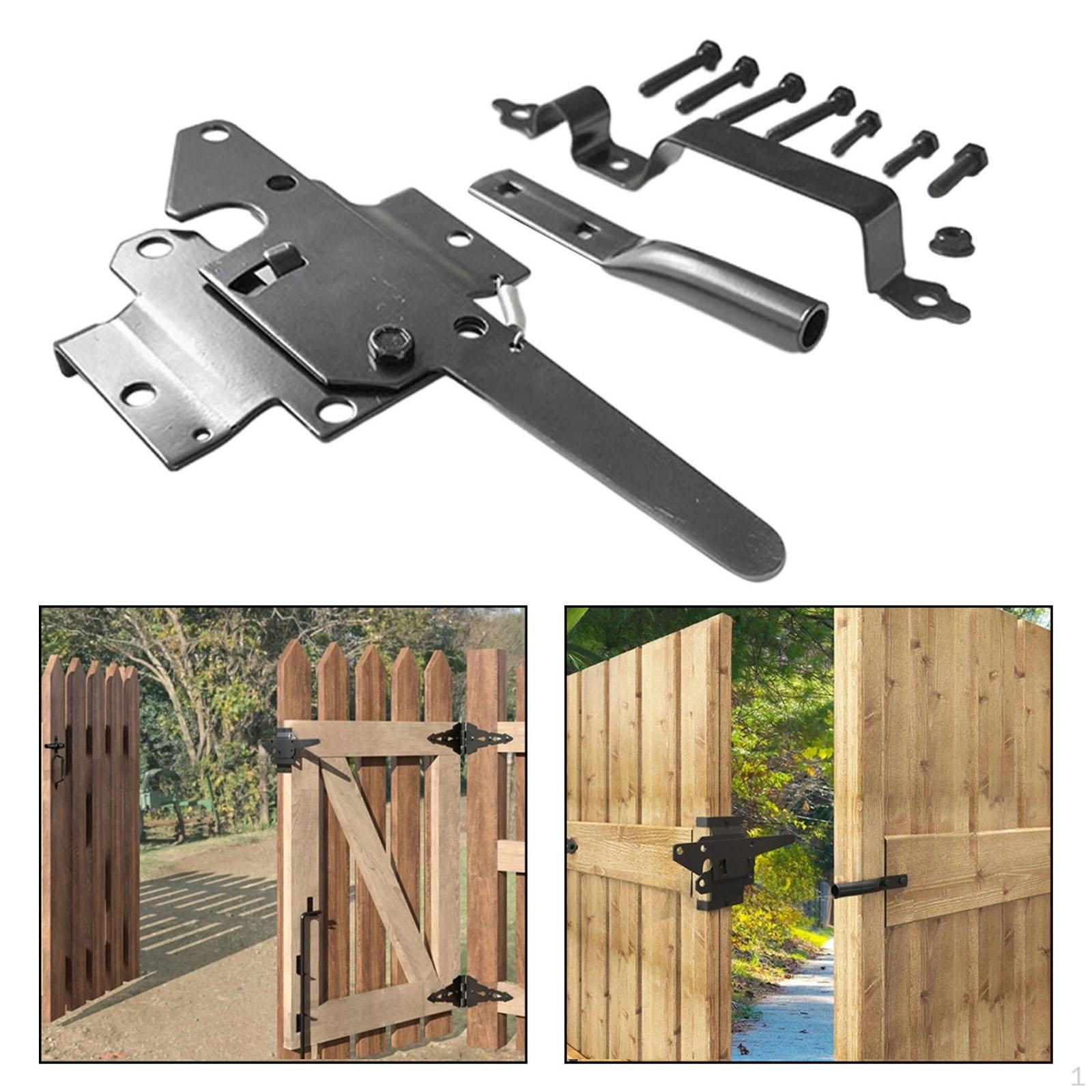 

Петля для ворот садового забора Простая установка Практичная защелка Многоцелевая JL2207