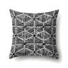 Polyester Pillow Case Car Decoration Home Printed Black and White Geometric Car Cushion Head Cushion Cover