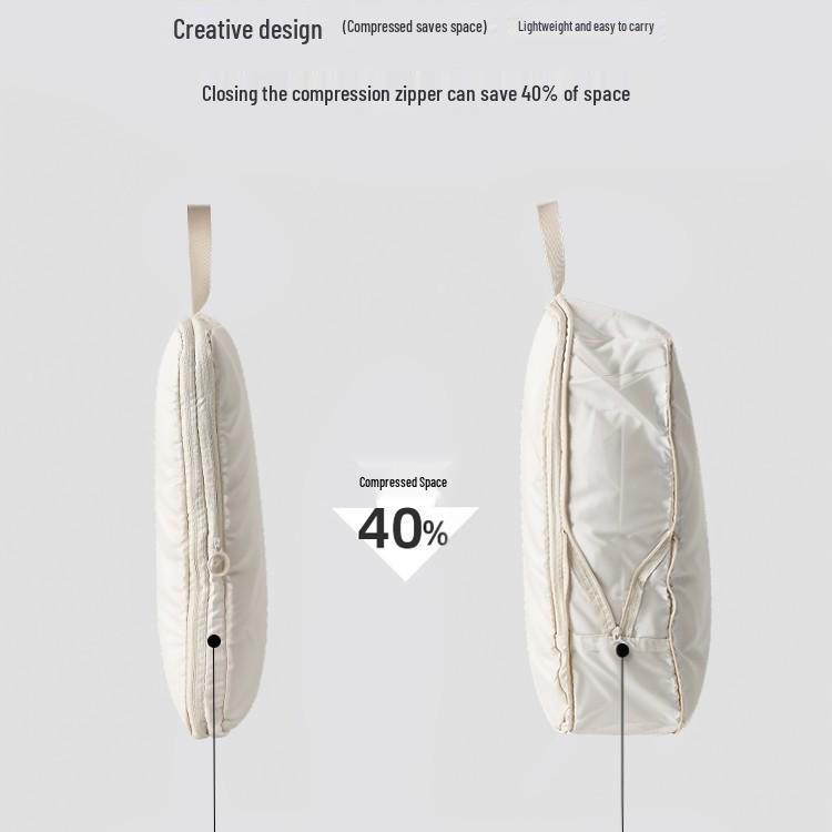 6-Piece Compression Travel Storage Bags for Clothing and Luggage Organization