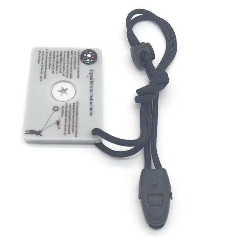 DAXTE Survival Whistle Compass Signal Mirror