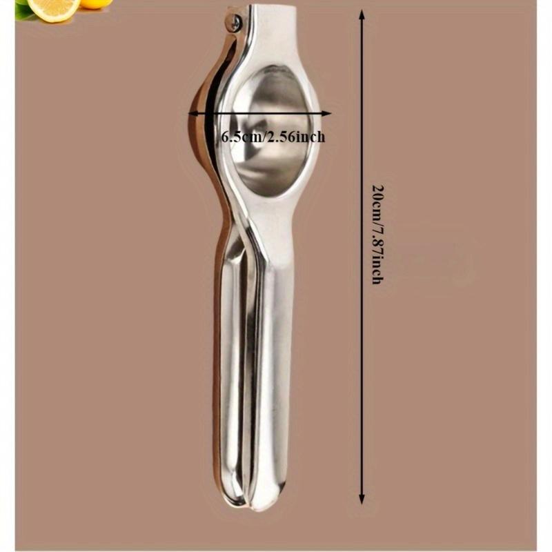 Stainless Steel Manual Lemon Juice Extractor - An Easy-to-use Citrus Juice Extractor Suitable for Fresh Oranges and Lemon Juice