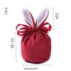 Easter Velvet Bunny Ears Gift Box - Creative Candy Party Bag