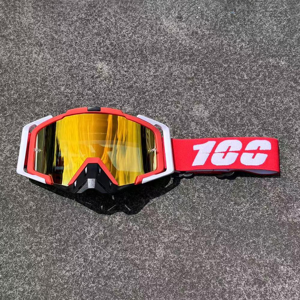 100 Motocross Glasses Motorcycle Sunglasses Man MTB ATV Mask Windproof Protection Skiing Cycling Racing Off-Road Goggles