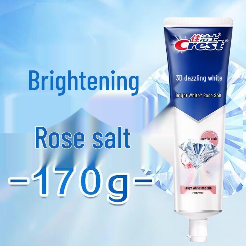 

Crest 3D White Rose Salt Toothpaste