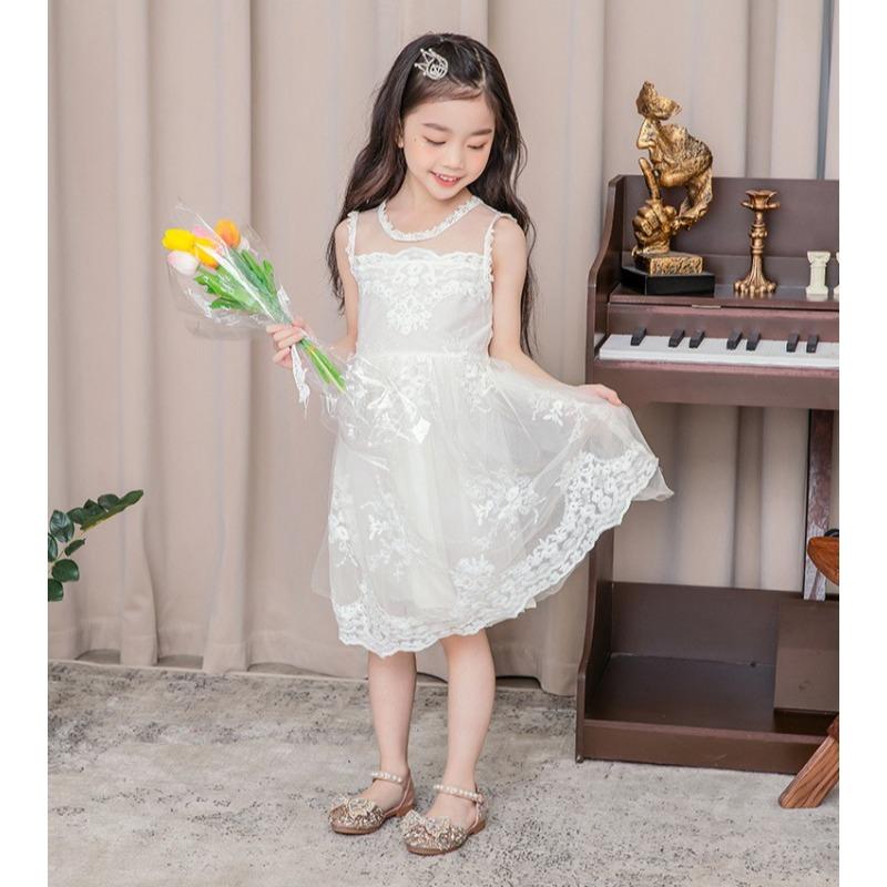 Crystal Princess Closed Toe Sandals, Soft Flat Casual Dance Shoes Summer Footwear for Big Girls