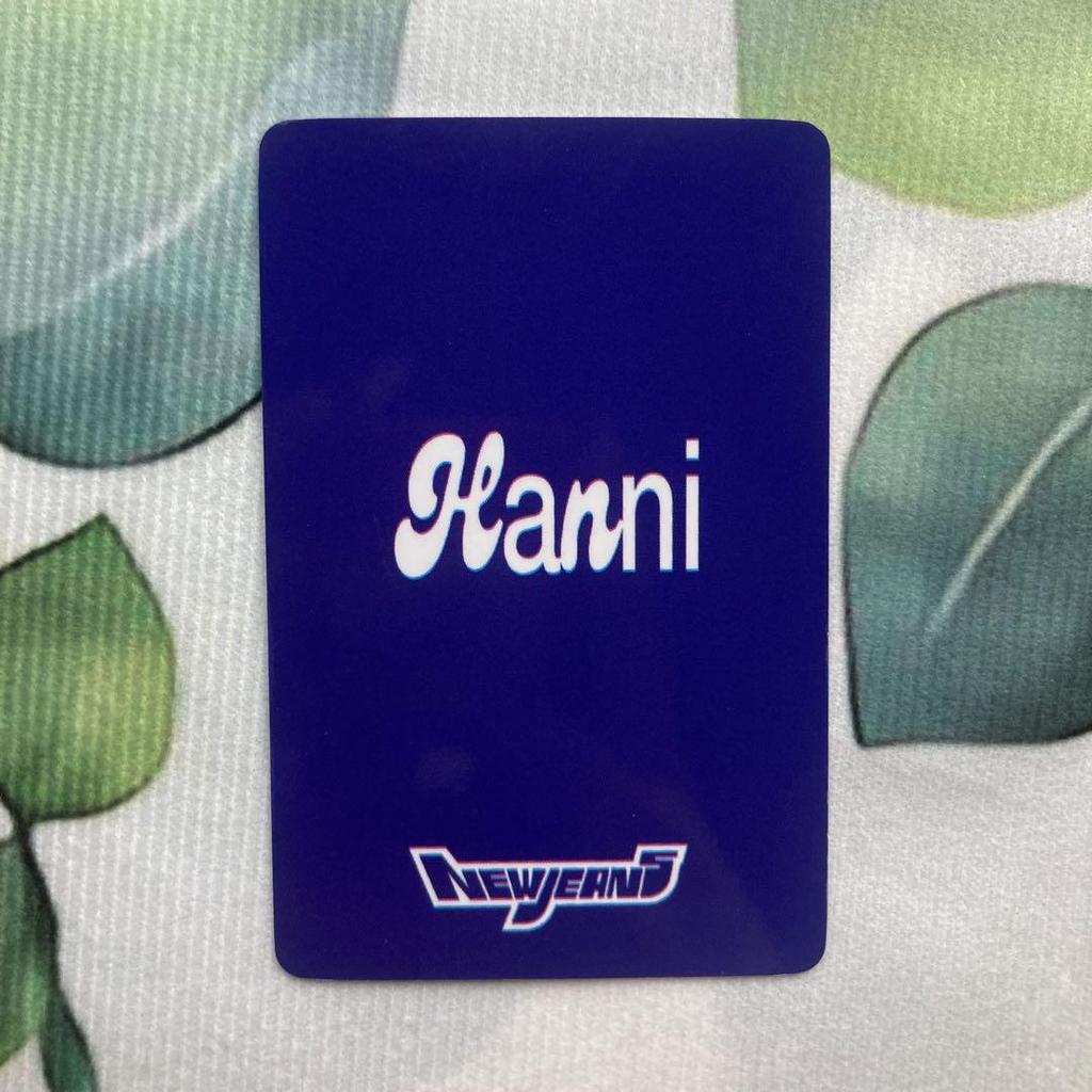 [USED] NEWJEANS SBS Song Festival Asia Public Broadcast Sanok Trading Card Hani