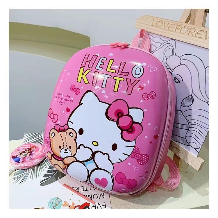 Cartoon Car Cute Printed Backpack Children Backpack Suitable For Outing School