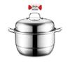 Wutuo Thickened Stainless Steel Double-Layer Steamer