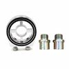 Universal Oil Filter Cooler Sandwich Plate Adapter 1/8 NPT Oil Press Temp Sensor Adapter With Connectors M20*1.5 3/4 NPT