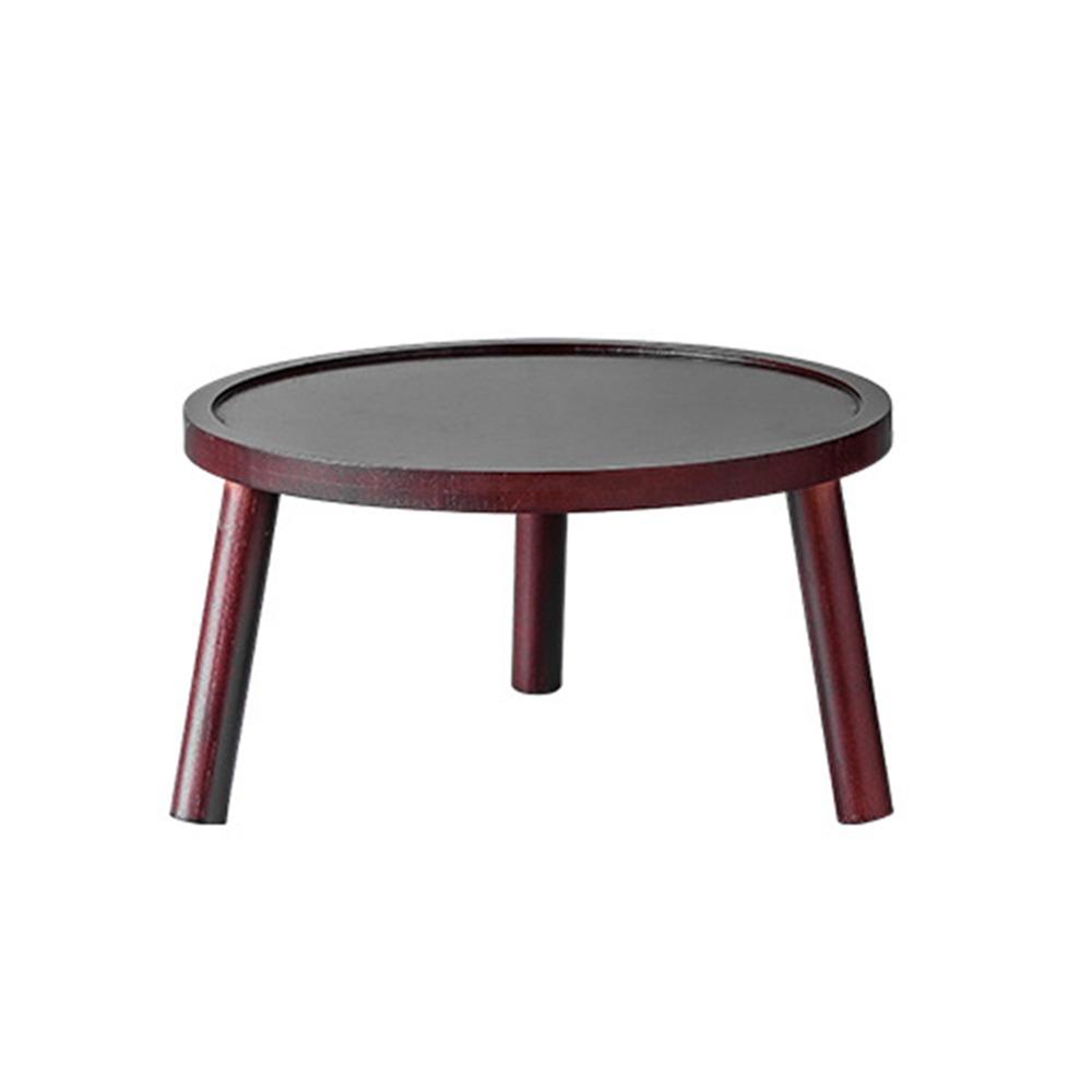 Soucoupe de pot de fleurs jaune rouge Support rond pour plantes Base de bonsaï de haute qualité Maison Bureau