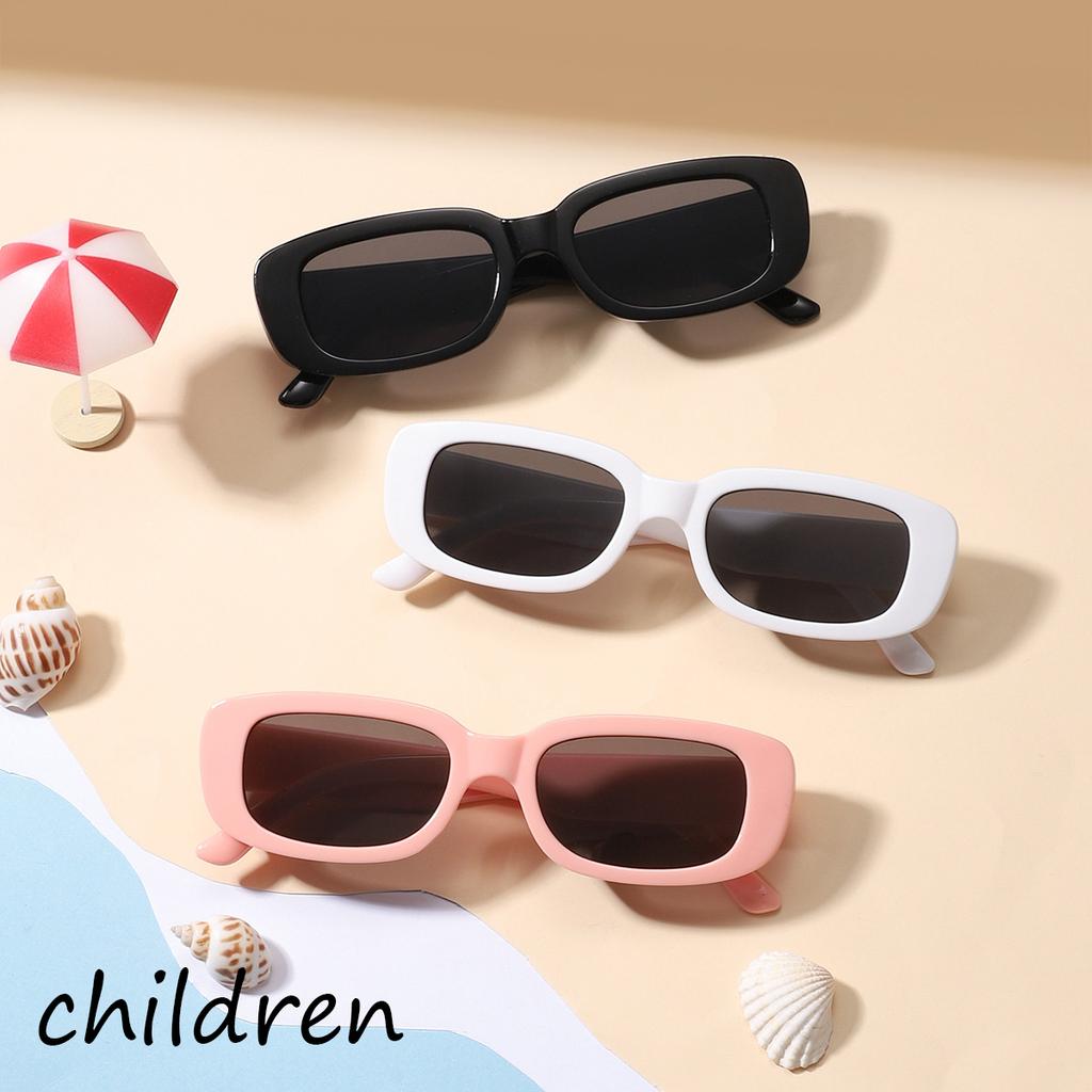 2025 New Small Square Children's Jelly Frame Fashion Sunglasses