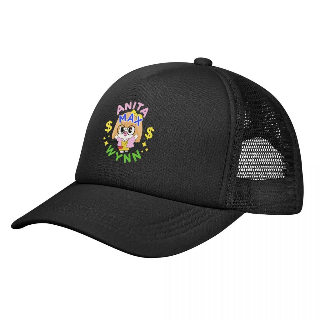 Anita Max Wynn Trucker Hats Unisex Vintage Cute Dad Hat Trucker Worker Cap Sun Hats Adjustable Polyester Mesh Baseball Cap Summer