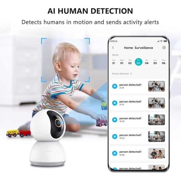 Caméra de Surveillance WiFi Intérieure Xiaomi Mi Smart Camera C300 360°