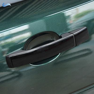 Błyszczące czarne akcesoria samochodowe zewnętrzna osłona klamki tapicerka dla Land Rover LR2 Range Rover Sport Discovery 3 LR3 Freelander