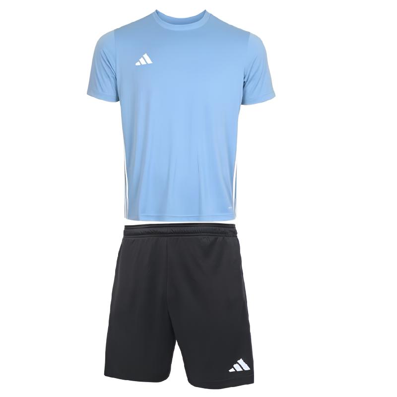 

Adidas Удобный Дышащий Комплект для Футбола с Коротким Рукавом Влагоотводящий Унисекс Спортивная Одежда JW9920+JW9916 M
