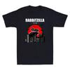 Vintage Rabbitzilla Japanese Sunset Style Rabbit Bunny Lover Gift Men's T-Shirt