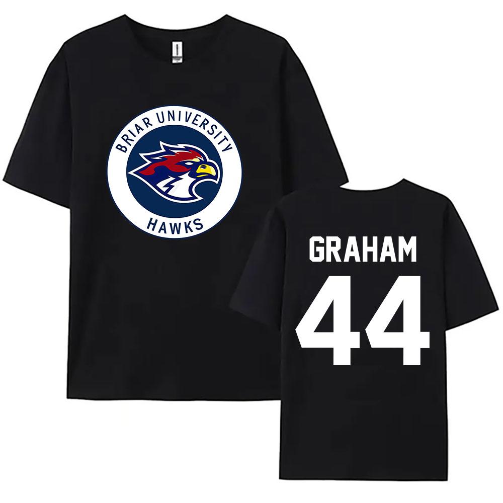 Off Campus TV Series  Tshirt Graham 44 22 Design Tshirts DI LAURENTIS 66 Tucker46 Print Tee Shirts Short Sleeve Cotton Clothing