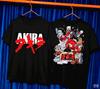 Akira Anime Print Unisex T Shirt, High Quality Breathable Cotton Loose Streetwear Summer Short Sleeve Women And Men T-shirt