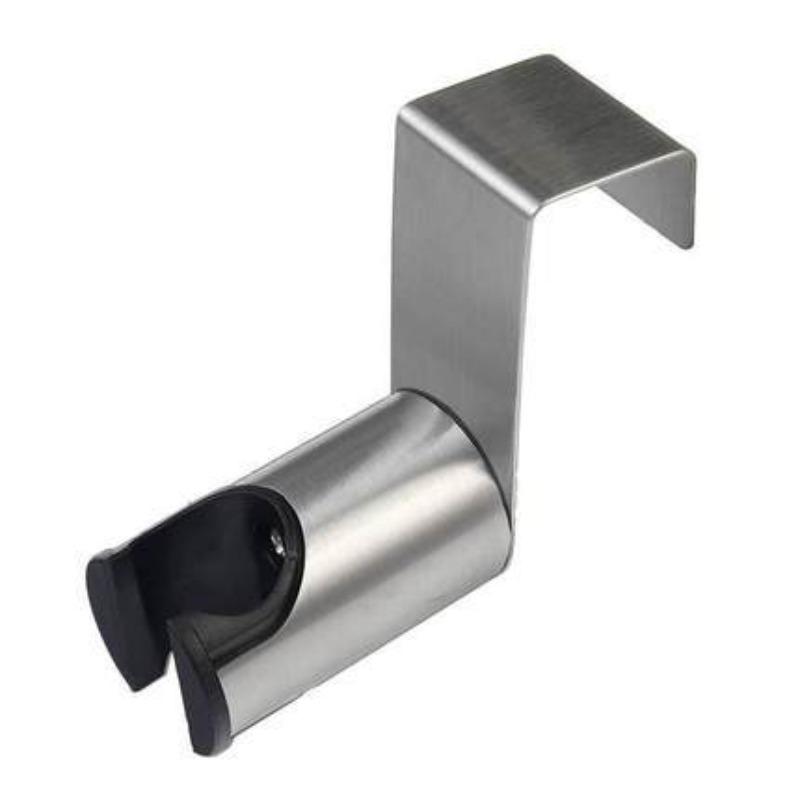 1PC Stainless Steel Bidet Sprayer Holder Toilet Shower Hook Hanger Bathroom Wall Mount Bracket for Hand Shower Attachment