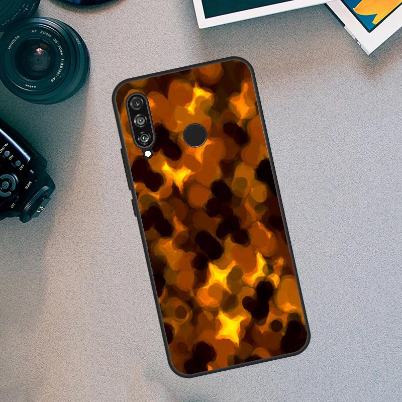 Tortoiseshell Tortoise Shell For Huawei Nova 7i 8i 11i 12i  9 10 SE 11 Pro Y60 Y70 Y90 Y61 Y91 Y72 Y73 P40 P30 Lite Case