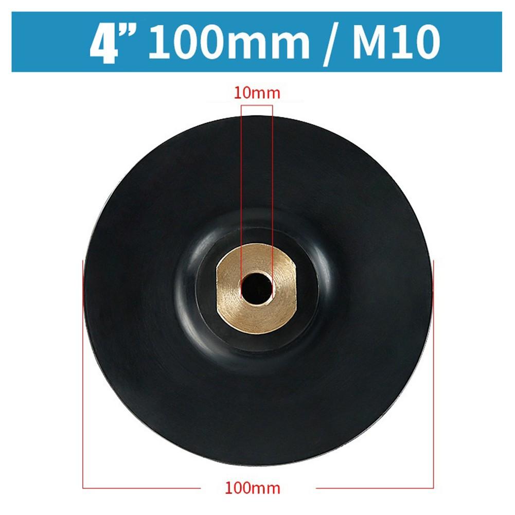 Hook&Loop Rubber Backing Pad Rubber Backer Pad Special-shaped Polishing