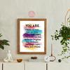 Pirational Positive Quotes Wall Decor Posters, Encouragement Gifts For Women Teens Girls Daughter, Affirmations Motivational Wall Art Prints For